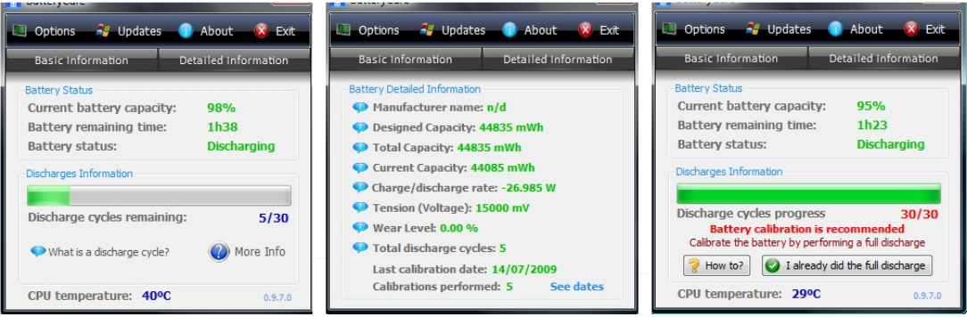 battery care logiciel diagnostic test batterie ordinateur portable - kiatoo