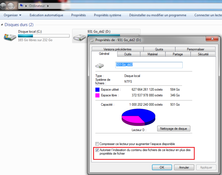 desactiver indexation de fichiers sous windows pour optimiser duree vie SSD - kiatoo