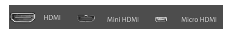 connecter TV avec PC avec port HDMI mini HDMI micro HDMI - kiatoo