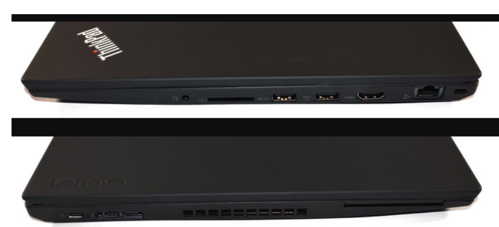 connectique complete sur le ThinkPad P52s i7 Gen 8 Lenovo - kiatoo