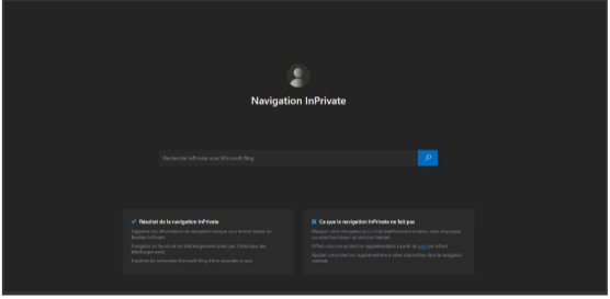edge page de navigation privée inprivate - kiatoo