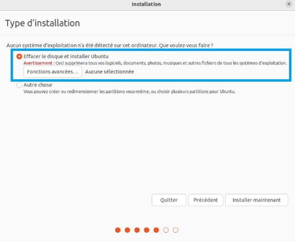 choisir le dual boot ubuntu windows ou non sur pc lors de l'installation - kiatoo
