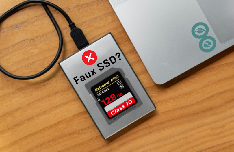Faux SSD acheté sur site chinois aliexpress cdiscount amazon arnnaque - kiatoo