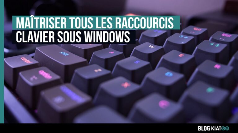 raccourcis windows - kiatoo