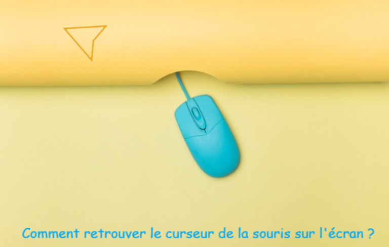 comment retrouver le curseur de la souris disparu à l'écran du PC - kiatoo