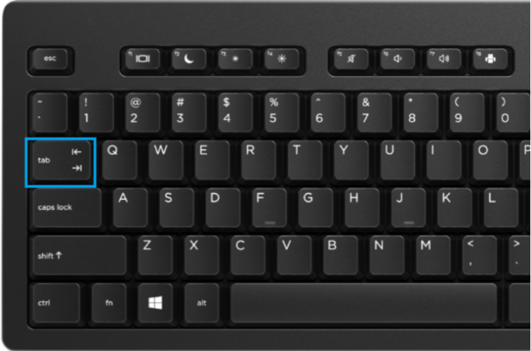 utiliser clavier comme souris trackpad