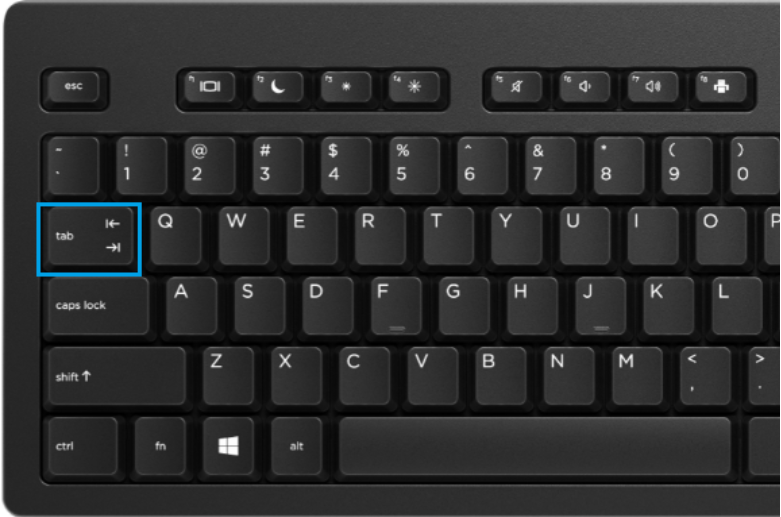trouver rapidement la touche tab ou tabulation sur son clavier - kiatoo