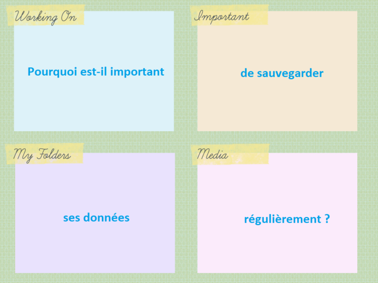 Pourquoi est-il important de sauvegarder ses données régulièrement ?