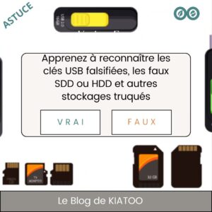 vérifier si un stockage externe est falsifié ou truqué - kiatoo