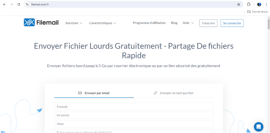 filemail pour partager des fichiers volumineux - kiatoo