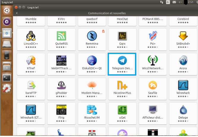 exemple d'application disponible sur ubuntu - kiatoo