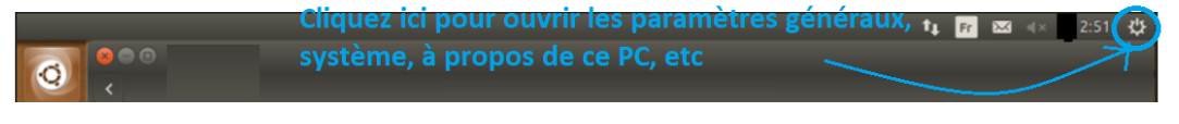 accéder aux paramètres ubuntu linux - kiatoo