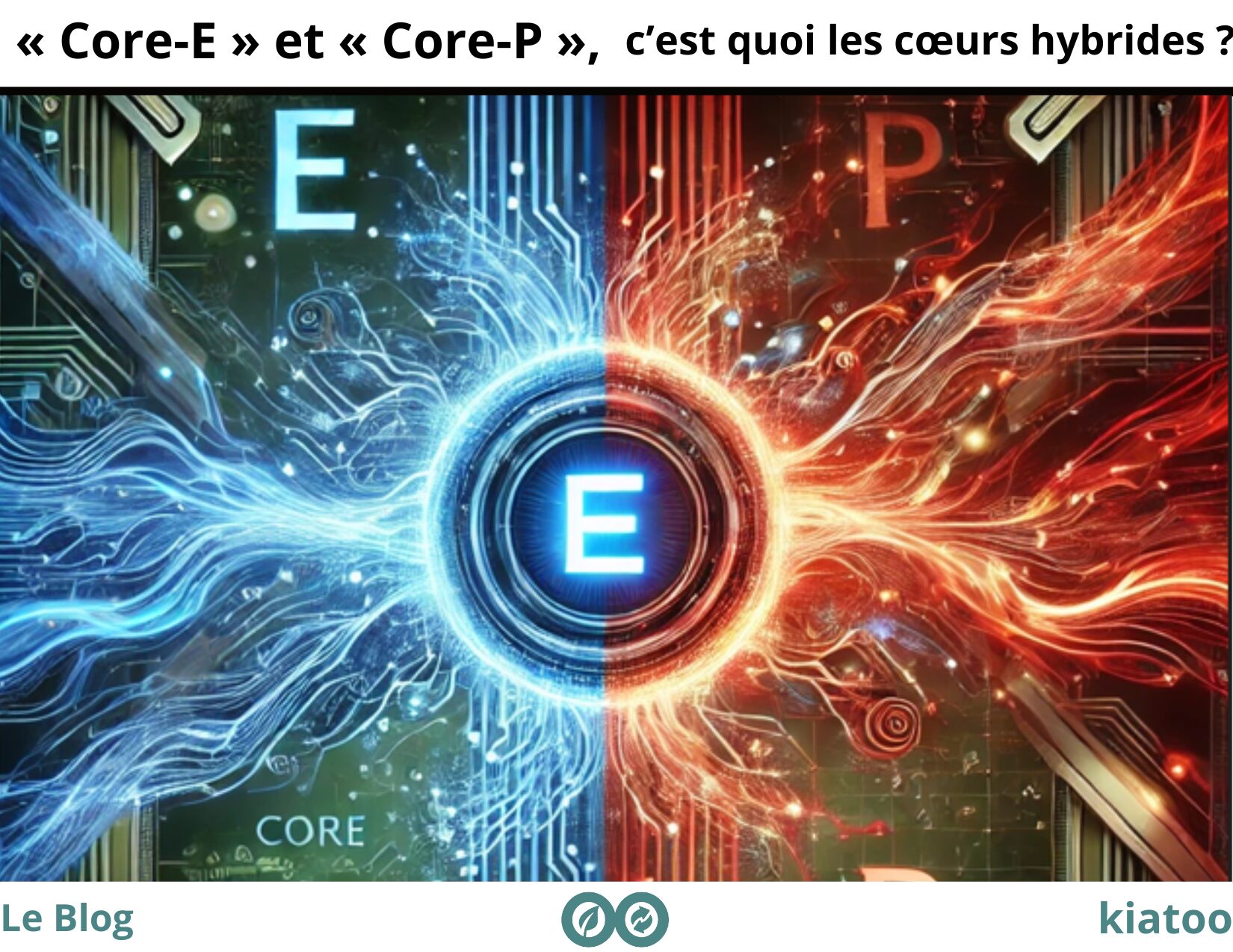 core e et ore p c'est quoi les coeurs hybrides cpu intel - kiatoo