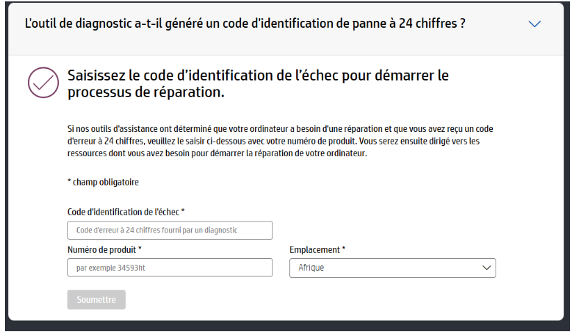 formulaire de dépannage clavier touches h.s - kiatoo