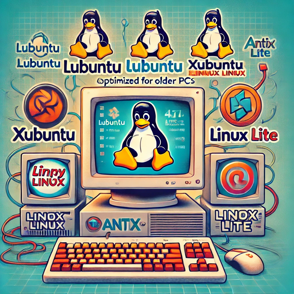 image pour distribution Linux pour vieux PC - kiatoo