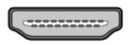 vue de la forme et des broches du HDMI - kiatoo