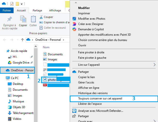 garder document hors ligne avec one drive - kiatoo