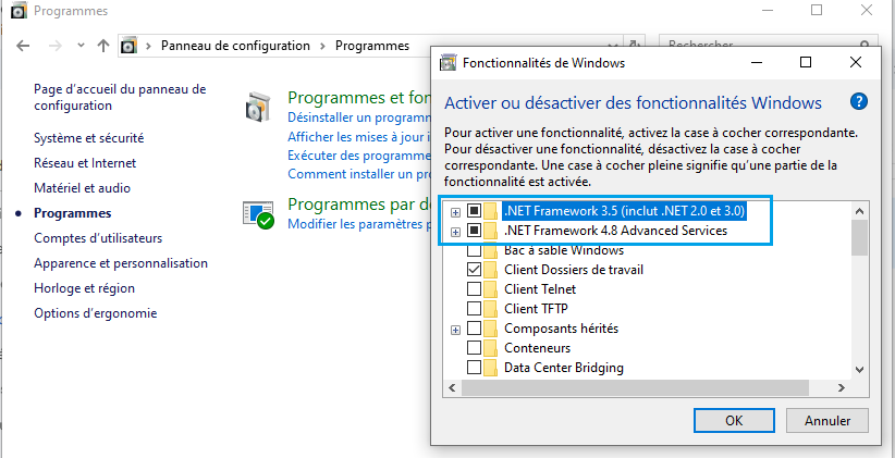 framework activé - kiatoo