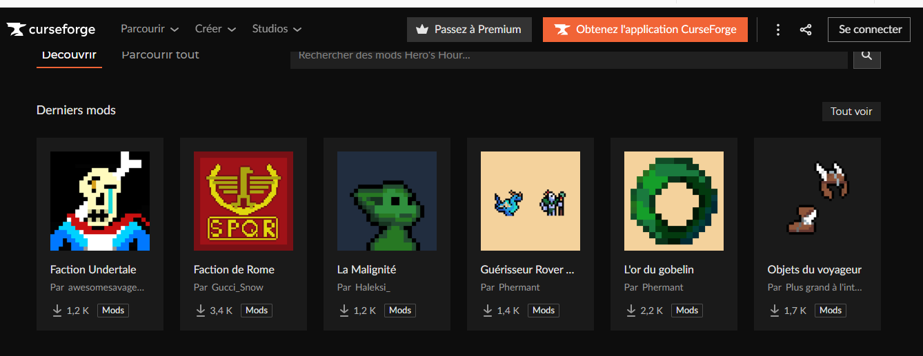 vérifier les mods - kiatoo