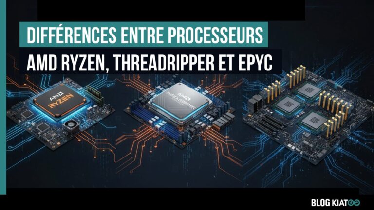 Ryzen vs Threadripper vs EPYC : Les différents CPU AMD