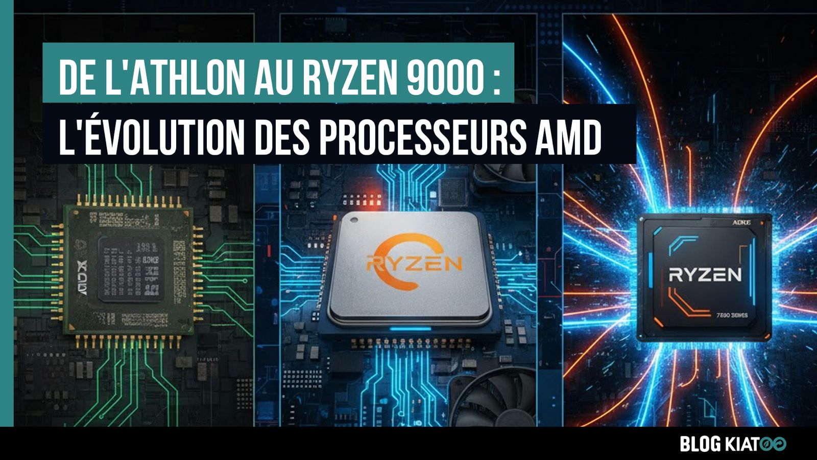 évolution des processeurs amd - kiatoo
