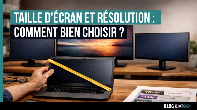 Taille d’écran, résolution, incurvé : comment choisir son écran PC ?