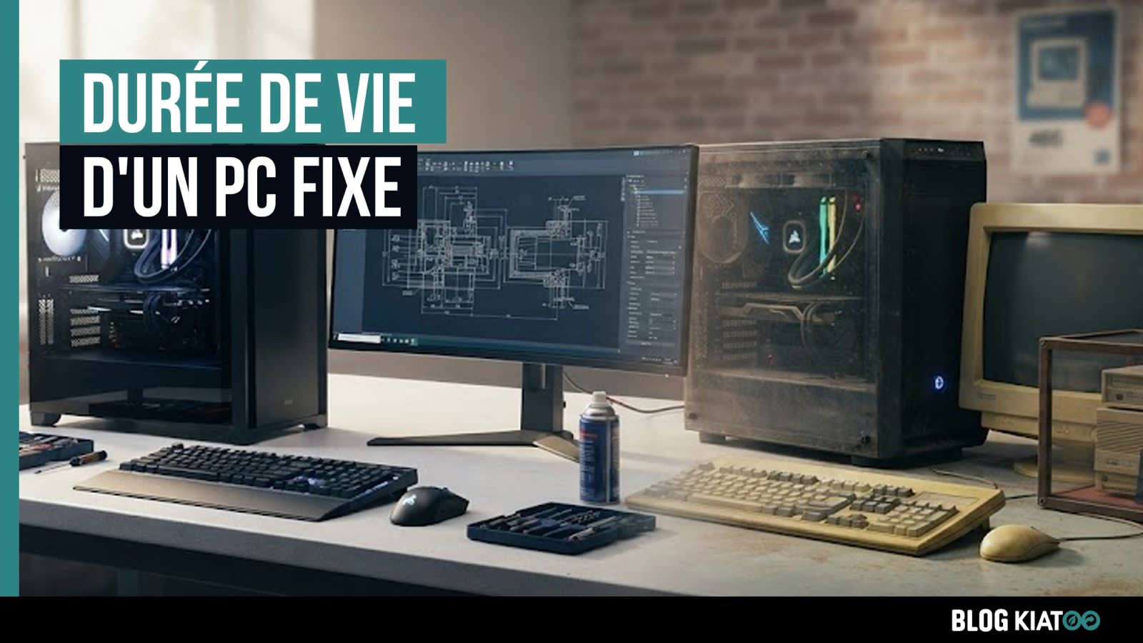 durée de vie d'un pc fixe - kiatoo