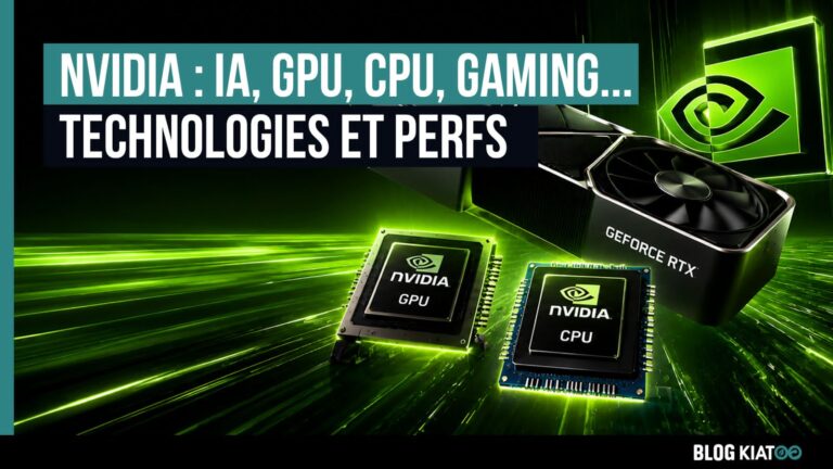 NVIDIA : IA, GPU, CPU, Gaming…Technologies et perfs