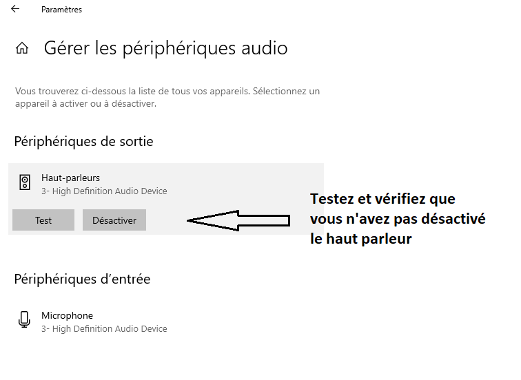 tester les périf audio - kiatoo