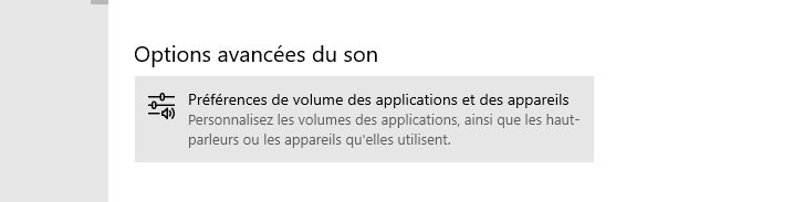 option avancées son - kiatoo
