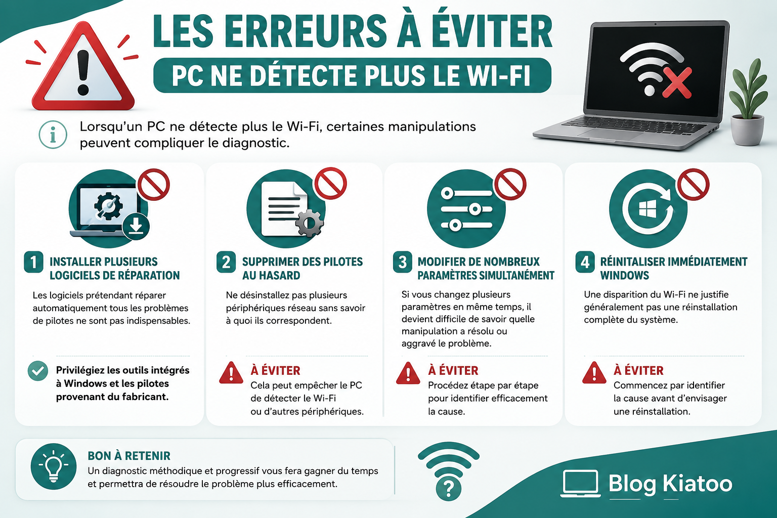 wifi erreurs à éviter sur pc - kiatoo