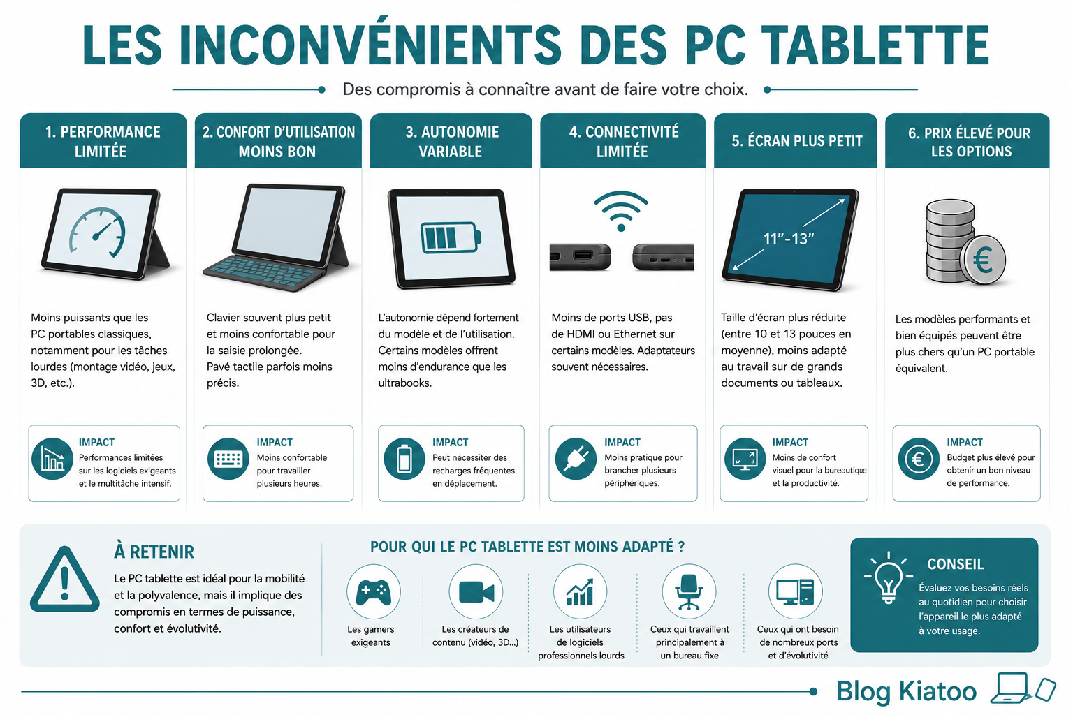 inconvenients pc hybride - kiatoo